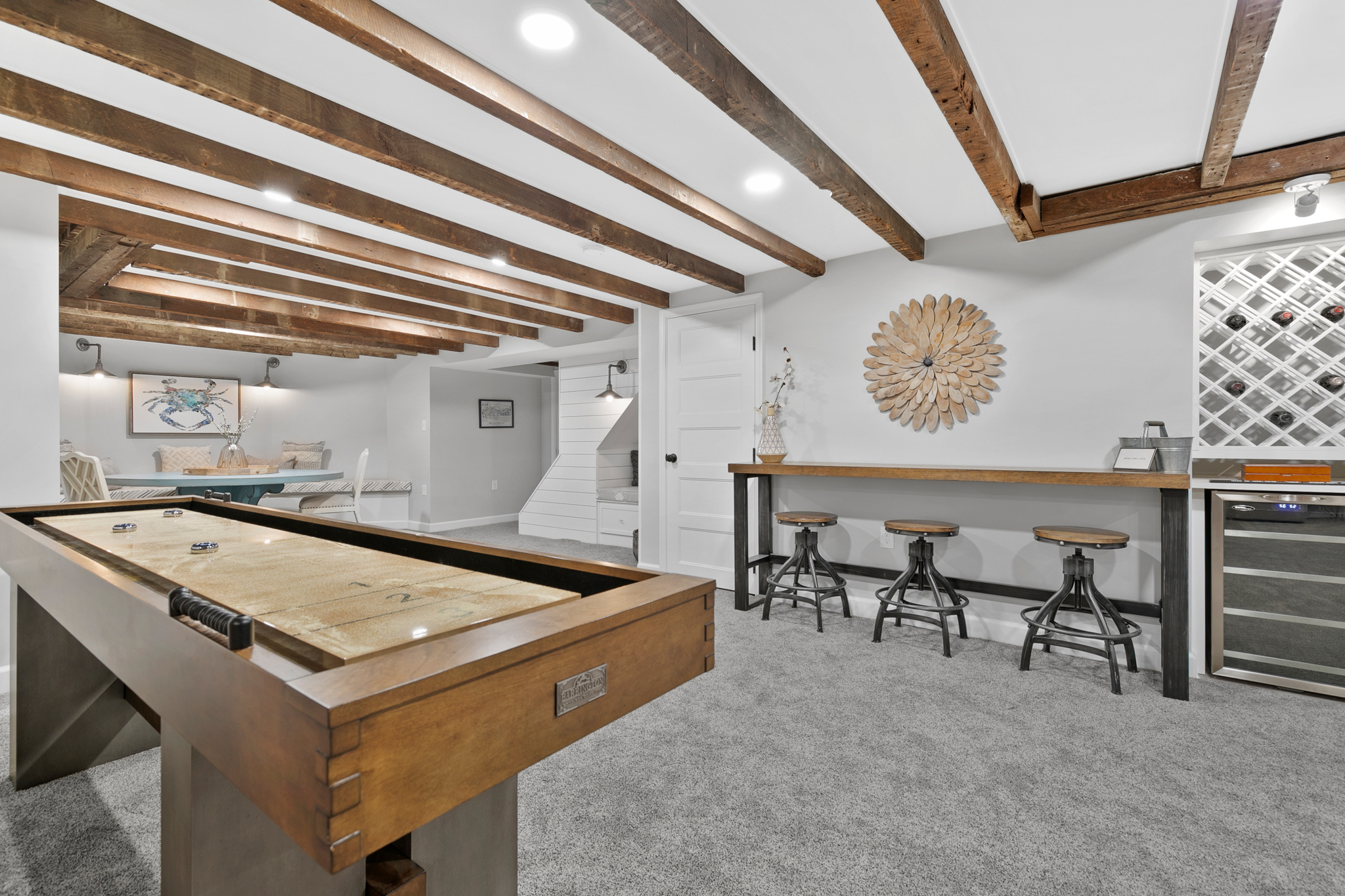 Barton Shuffleboard to Game Table